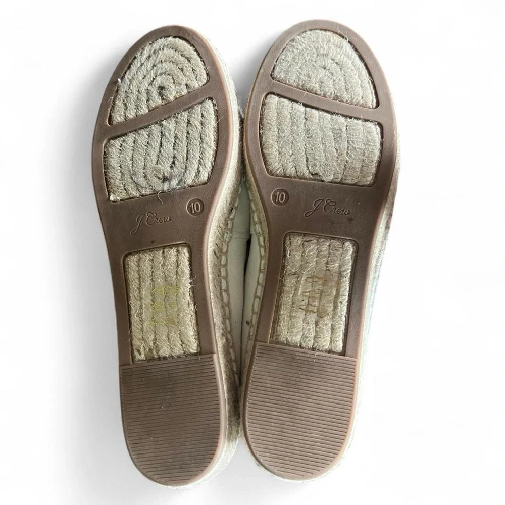 J. Crew Black and Cream Espadrille Shoes - Picture 4 of 4